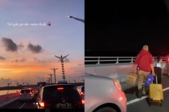 Viral, Turis Asing di Bali Jalan Kaki ke Bandara, Gara-Gara Tol Macet Parah