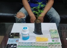 Edarkan Obat Keras Berbahaya dan Tanam Pohon Ganja, Warga Sukabumi Diringkus Polisi