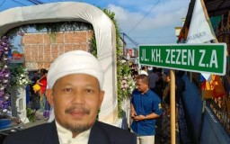 Nama Ulama Kharismatik Resmi Jadi Pengganti Nama Jalan Pondok Halimun Sukabumi