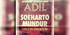 Foto-Foto Berita Media 27 Tahun Lalu: Kala Pak Harto Lengser pada 21 Mei 1998