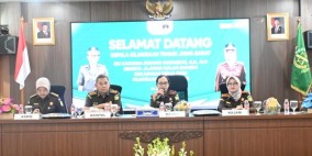 Koordinasi Internal, Kajati Jabar Lakukan Kunjungan Kerja ke Kejari Depok, Kabupaten Bogor, dan Kota Bogor