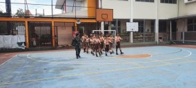 Kegiatan Jumat di SD Ignatius Slamet Riyadi Gatsu Bandung: Murid Pramuka Latih Baris, Anak TK Ikut Smart Class