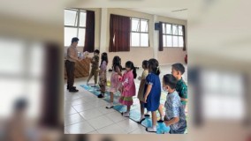 Smart Class ke-5 di SD Ignatius Slamet Riyadi Gatsu Bandung: Diikuti 20 Anak TK B dan Dibimbing 4 Guru