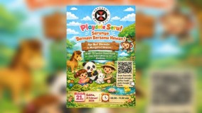 Belajar sambil Bermain, Anak-Anak 2-5 Tahun Ikut Playdate di TK Ignatius Slamet Riyadi Gatsu Bandung