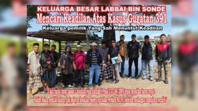 Sidang Putusan Gugatan atas PT Bumi Karsa-Kalla Grup Ditunda 4 Kali oleh PN Makassar, Jubir Ahli Waris Labbai: “Tanggal 28 Kita Buat Orasi di Sana, Suruh Ketua Pengadilan Panggil Hakim Bacakan Putusan”