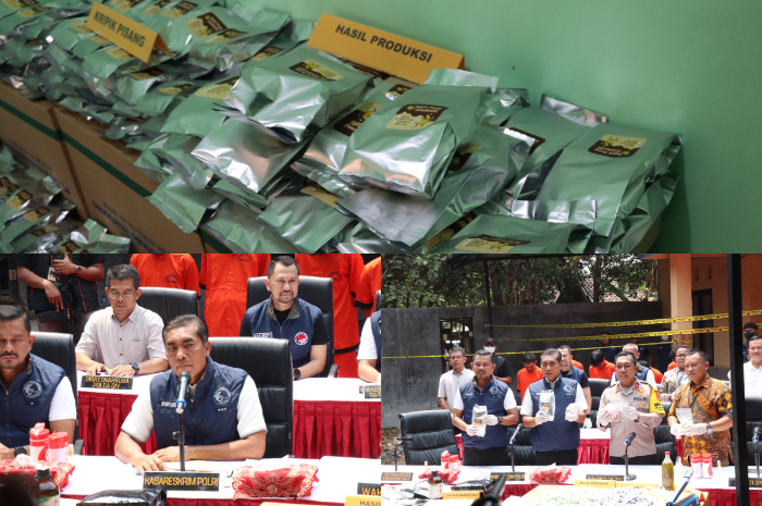 Bareskrim Bongkar Peredaran Gelap Narkoba Modus Keripik Pisang, Temukan Jenis Narkoba Bentuk Cairan