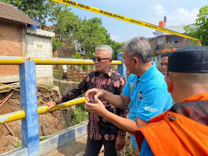 Pembangunan kolam Retensi Margahayu Raya Hampir Rampung, PJ Walikota Bandung Bilang Begini