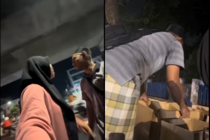 Viral! Seorang Perempuan Penjual Sambal Cekcok Lantaran Ulah Seorang Pria, Ini Pasalnya