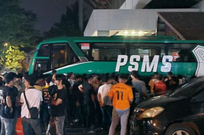 Heboh! Bus PSMS Medan Ditahan Oknum Suporter Persiraja, Rahmat Illahi: Saya Merasa Sedih