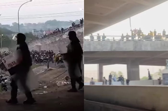 Kronologi Kerusuhan Suporter Setelah Gresik United Dikalahkan oleh Deltras FC, Polisi Tembakkan Gas Air Mata