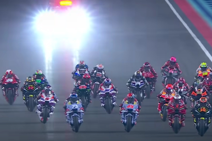 Hasil MotoGP Qatar 2023: Francesco Bagnaia Melaju dengan Gaya Roket, Jorge Martin Terpeleset
