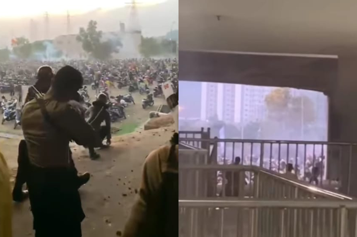 Laga Gresik United Vs Deltras FC Tidak Kondusif, Ini Alasan Polisi Tembakkan Gas Air Mata: Suporter Beringas!