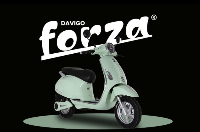 Dapat Subsidi Hingga 7 Juta! Motor Listrik Davigo Forza Usung Desain Kece Mirip Vespa, Harganya Cuma 9 Jutaan?