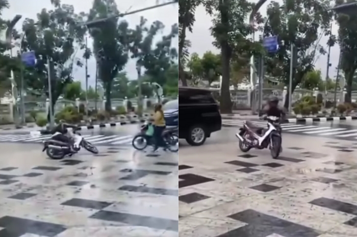 Begini Kondisi Jalan Sudirman Kota Medan yang Dikeramik, Pengendara Motor Jadi Sasaran
