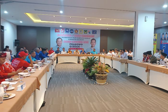 Partai Koalisi di Sukabumi Bentuk TKD, Usung Target Prabowo-Gibran Menang 70 Persen