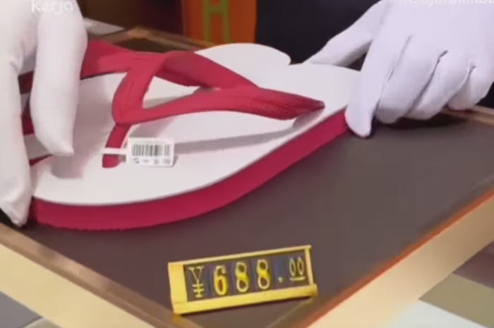 Heboh! Sandal Jepit Mirip Swallow Seharga Ratusan Ribu Rupiah, Netizen: Jangan-Jangan Tiru