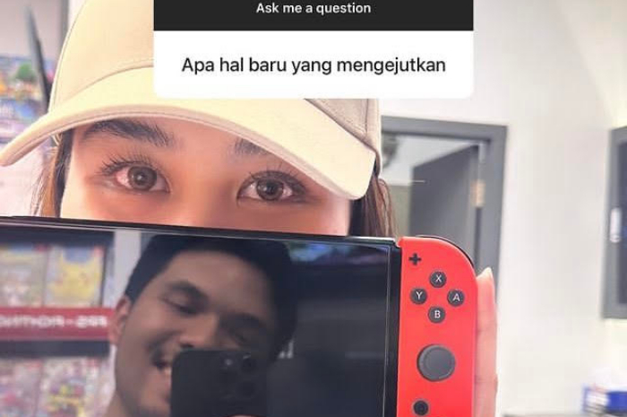 Aaliyah Massaid Beri Hadiah Kado Nintendo untuk Thariq Halilintar, Warganet: Definisi Cinta Setara