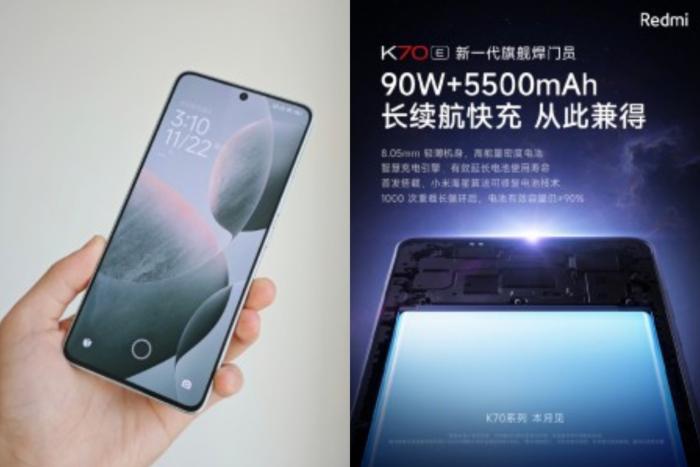 Terkuak! InI Bocoran Tampilan dan Spesifikasi HP Redmi K70E yang akan Segera Rilis, Memorinya Super Luas! 
