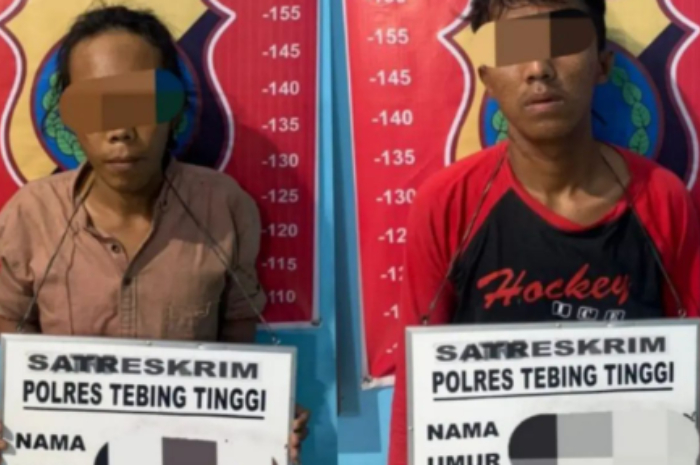 Heboh! Dua Orang Pria Nekat Curi Tiang Lampu Jalan di Tebing Tinggi, Sumatera Utara