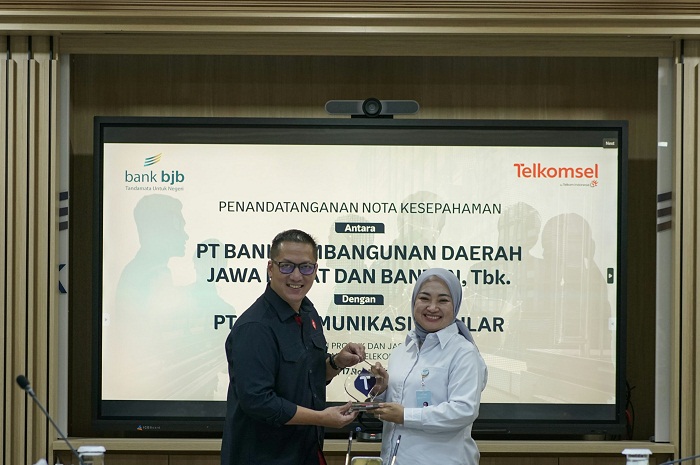 Bank BJB-Telkomsel Kompak Perkuat Pelayanan dan Telekomunikasi