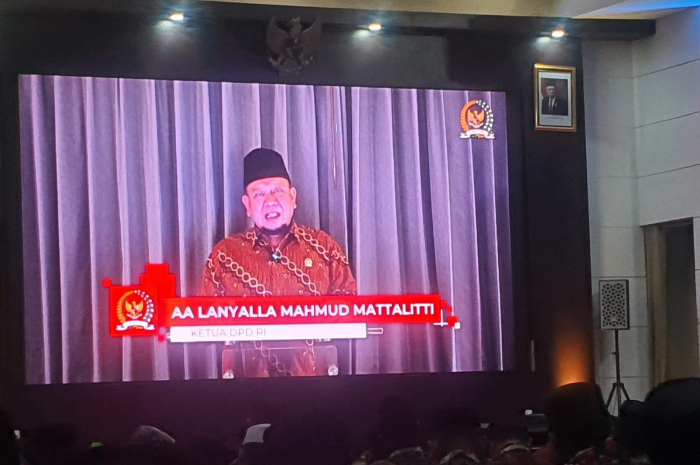 Buka Mukernas, LaNyalla Ajak Wahdah Islamiyah Perjuangkan Pancasila Sebagai Dasar Negara Seutuhnya