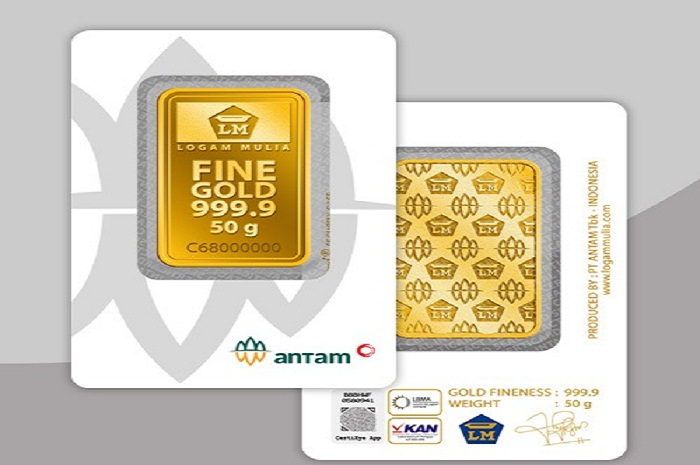 Harga Emas Batamgan Antam Tidak Bergeming, Posisinya Stagnan