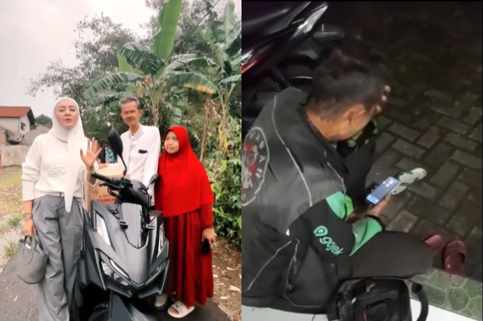 Sempat Viral karena Kehilangan Motor saat Beribadah, Kini Driver Ojol di Bogor Telah Dapat Kendaraan Baru