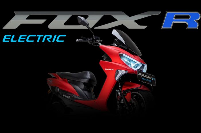 Keren dan Sporty, Motor Listrik Polytron Fox R Berpenampilan Bongsor, Harga Murah!