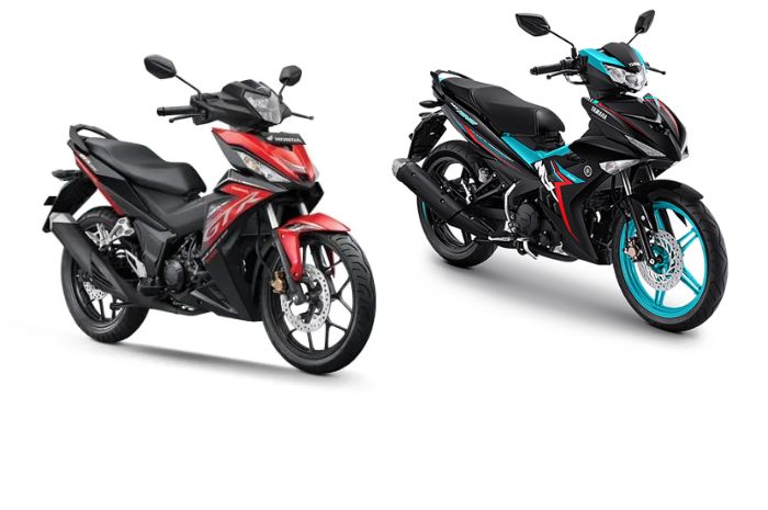 Sama-Sama Bermesin 150 Cc, Ini Perbandingan Spesifikasi Motor Bebek Yamaha MX King dan Honda Supra GTR