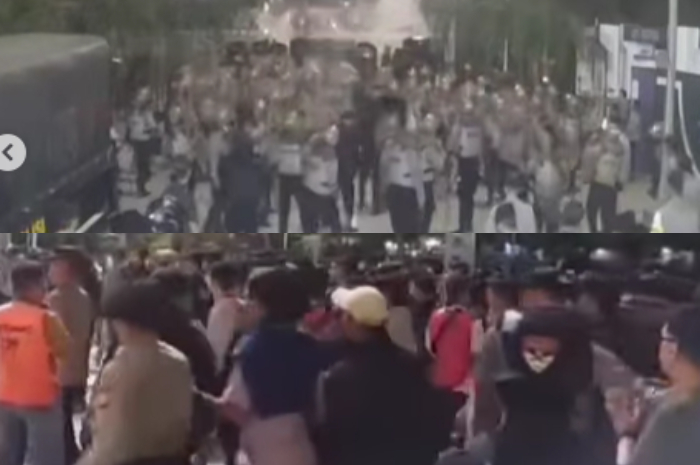 Laga Dewa United vs Persib Bandung Diwarnai Kericuhan di Luar Stadion, Suporter dan Polisi Alami Luka-Luka