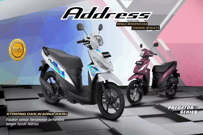 Kredit Suzuki Address F1 110 Cuma 300 Ribuan, Motor Matic Murah Siap Menumbangkan Tahta Honda BeAT