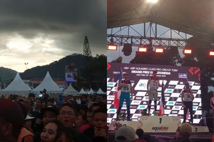Penonton Nyanyikan Dari Sabang Sampai Merauke, Saat Lagu Prancis Diputar di Aquabike Jetski World Championship
