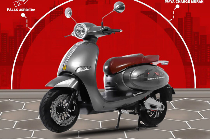 Harga Murah Cuma Rp13 Jutaan Saja, Motor Listrik Uwinfly T5 Mirip Vespa Tawarkan Berbagai Spesifikasi Canggih