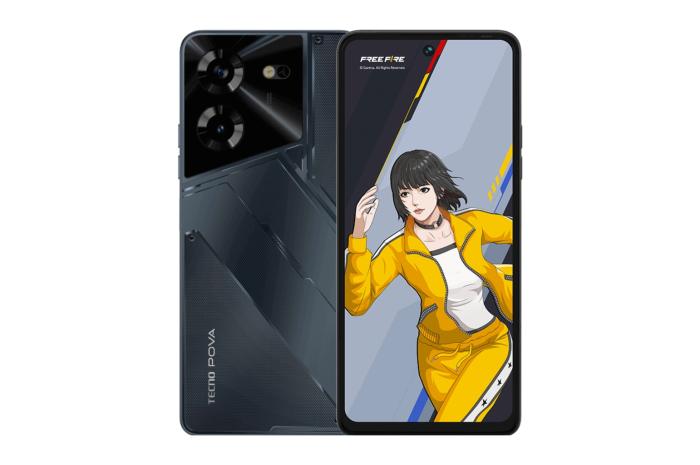 Tecno Pova 5 X Free Fire, HP Gaming Harga Murah dan Spesifikasi Canggih