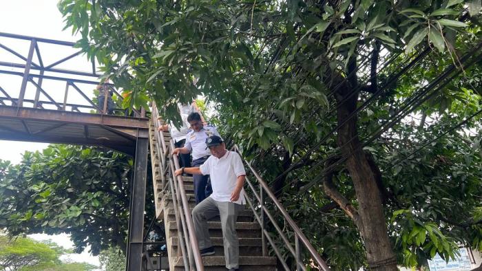 Kondisi JPO Soeta Bandung Mengkhawatirkan, DPRD Minta Pemkot Lakukan Revitalisasi