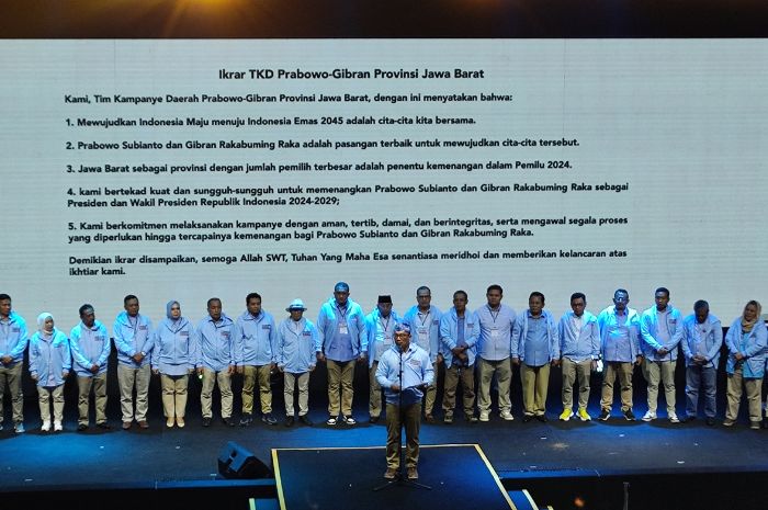 Kampanye Dimulai Hari Ini, TKD Prabowo Subianto dan Gibran Rakabuming di Jabar Langsung Tancap Gas