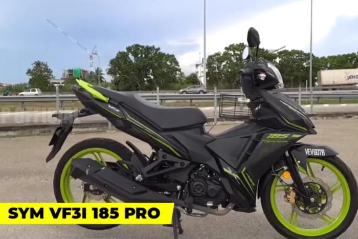 Pesaing Yamaha MX King dan Supra GTR, Simak Spesifikasi Motor Bebek SYM VF3i 185 Pro