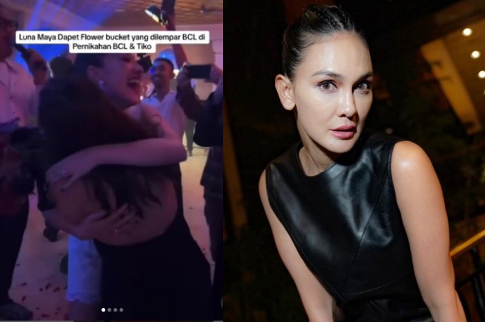 Luna Maya Dapat Bunga Pengantin dari BCL, Netizen Doakan Tahun Depan Nikah dengan Maxime Bouttier