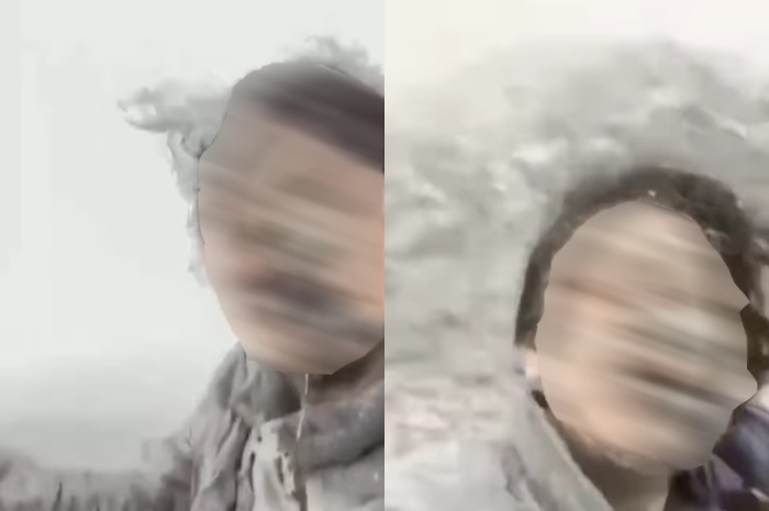 Viral! Seorang Pendaki asal Padang Terjebak Erupsi Gunung Marapi, Kirim Video ke Orang Tuanya