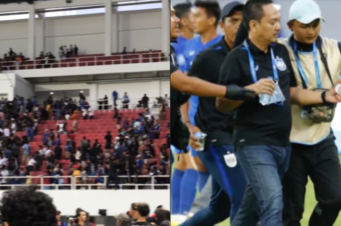 Kericuhan Suporter Warnai Laga PSIS Semarang vs PSS Sleman, CEO Laskar Mahesa Jenar Terluka