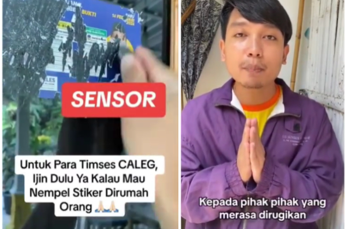 Pria asal Lumajang Protes Stiker Kampanye Caleg Tertempel di Kaca Rumahnya, Langsung Dapat Surat Somasi!