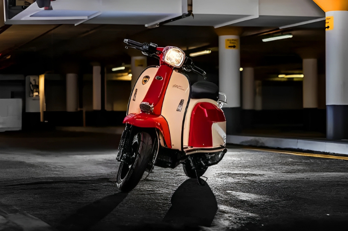 Kredit Motor Scomadi Turismo Technica 200W Cuma 1 Jutaan, Hadirkan Desain Retro Mewah Mirip Vespa, Ganteng!