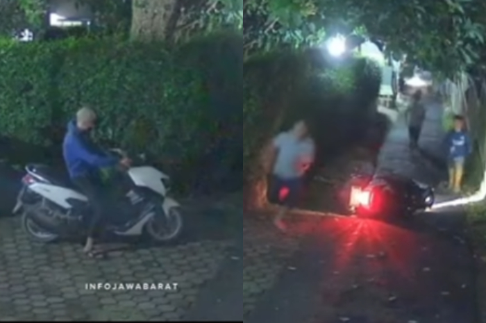 Apes, Dua Terduga Maling di Cianjur Tak Dapat Hasil, Motor Incarannya Lepas Gegara Kepergok Warga