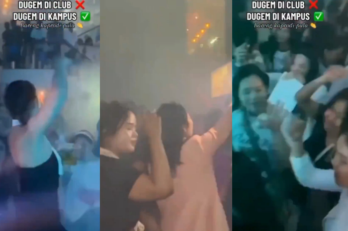 Mahasiswa Poltekpar Palembang Asik 'Dugem' Bareng DJ, Netizen: Cuma Enjoy Nikmatin Musik