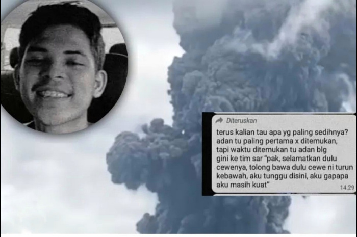 Kisah Heroik Muhammad Adan Korban Erupsi Gunung Marapi yang Tewas Demi Selamatkan Pendaki Perempuan