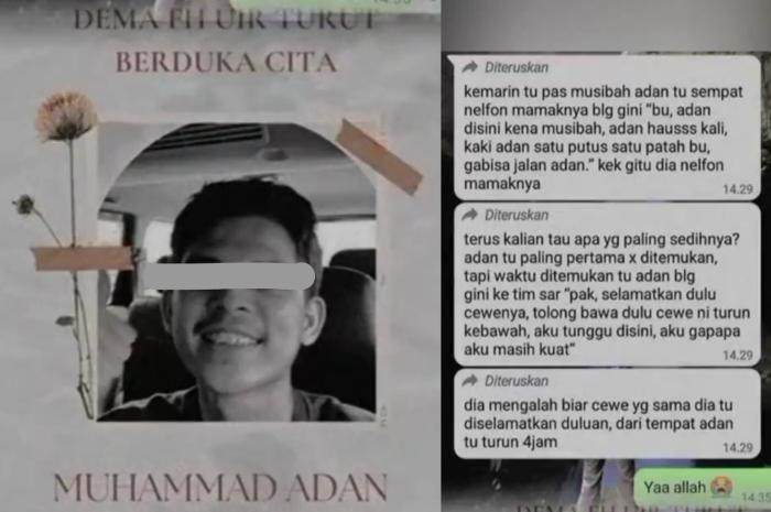 'Selamatkan' Pendaki Lain, Kisah Mengharukan Adan Korban Meninggal Akibat Erupsi Gunung Marapi 