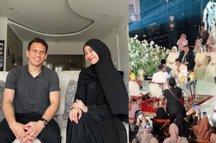 Abidzar Jadi Wali Nikah, Adiba Khanza dan Egy Maulana Vikri Resmi Menikah