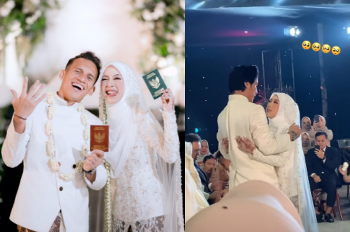 Momen Haru Prosesi Sungkeman Adiba Khanza dan Egy Maulana Vikri dengan Abidzar yang Jadi Wali Nikah