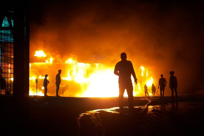 Kebakaran Pabrik Garmen di Cicurug Sukabumi, Polisi Sebut Area Kantin dan Gudang Aksesoris