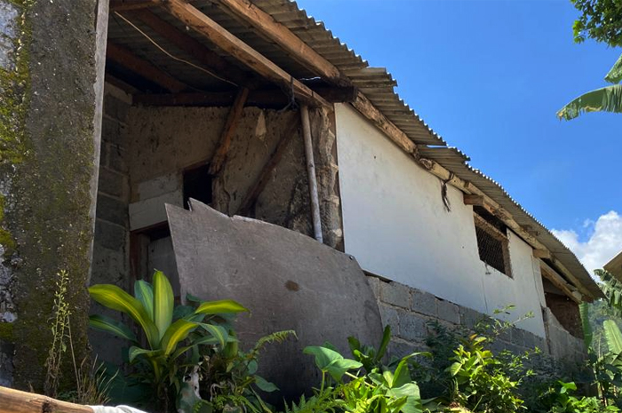 Dampak Gempa M 4,6 di Kabandungan Sukabumi, Rumah Rusak dan Siswi SD Tertimpa Bata